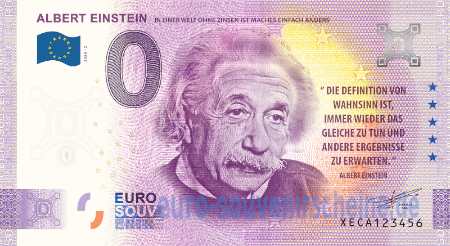 XECA-2020-2 ALBERT EINSTEIN IN EINER WELT OHNE ZINSEN IST MACHES EINFACH ANDERS