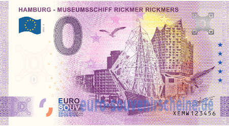 XEMW-2023-2 HAMBURG - MUSEUMSSCHIFF RICKMER RICKMERS 