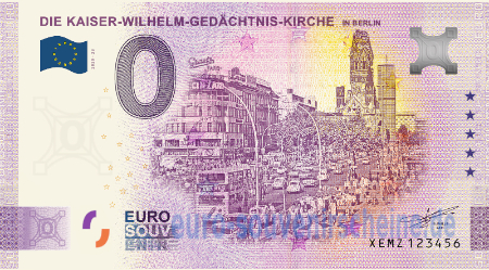 XEMZ-2021-28 DIE KAISER-WILHELM-GEDÄCHTNISKIRCHE IN BERLIN