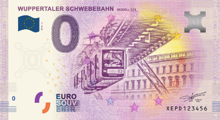 XEPD-2018-3 WUPPERTALER SCHWEBEBAHN MODELL G15
