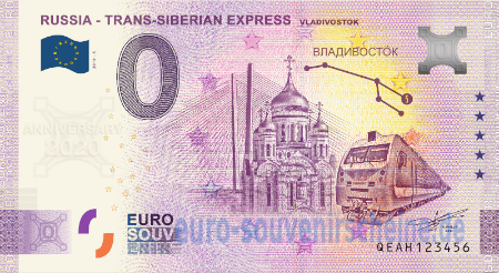 QEAH-2020-5 RUSSIA - TRANS-SIBERIAN EXPRESS VLADIVOSTOK