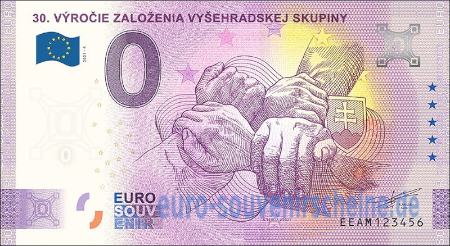 EEAM-2021-4 30.VÝROČIE ZALOŽENIA VYŠEHRADSKEJ SKUPINY 